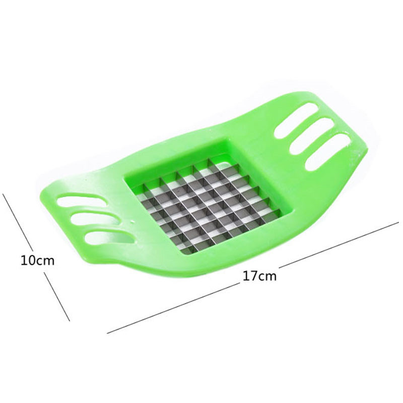 1Piece French Fry Potato Chip Cut Cutter Vegetable Fruit Slicer Chopper Chipper Blade Easy Kitchen Tools