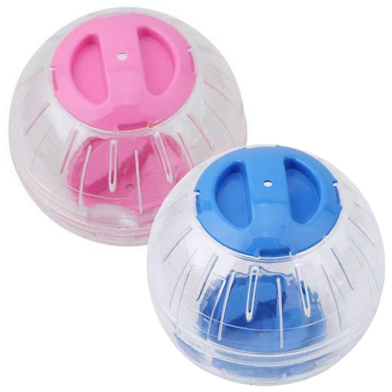 1PC Hamster Exercise Running Ball Hamster Plastic Mini Jogging Exercise Toy Pet Running Exercise Plastic Ball Pet Accessories