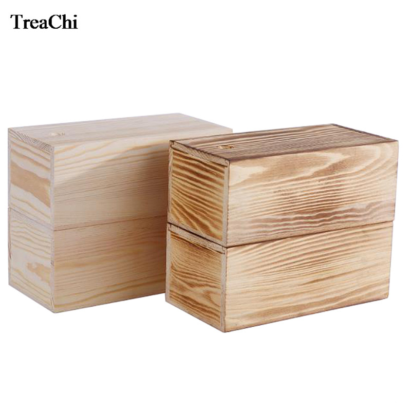 Receive Box of Woodiness Tabletop Square Multifunction Draws To Take A Lid To Bake Tung Wood To Store Content Box Storage Box