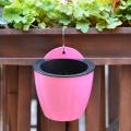 Self Watering Flower Pot Wall Hanging Resin Plastic Planter Durable For Garden Balcony Hanging Plants Pot Self Watering Planter