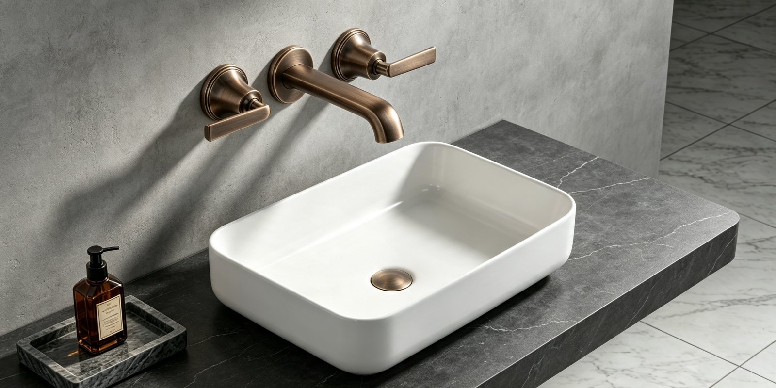 wall mounted mixer taps