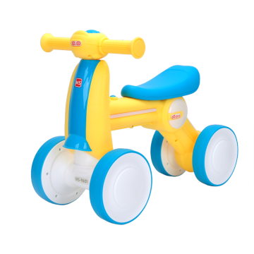 Toddler Ride-On Car with Music & LED
