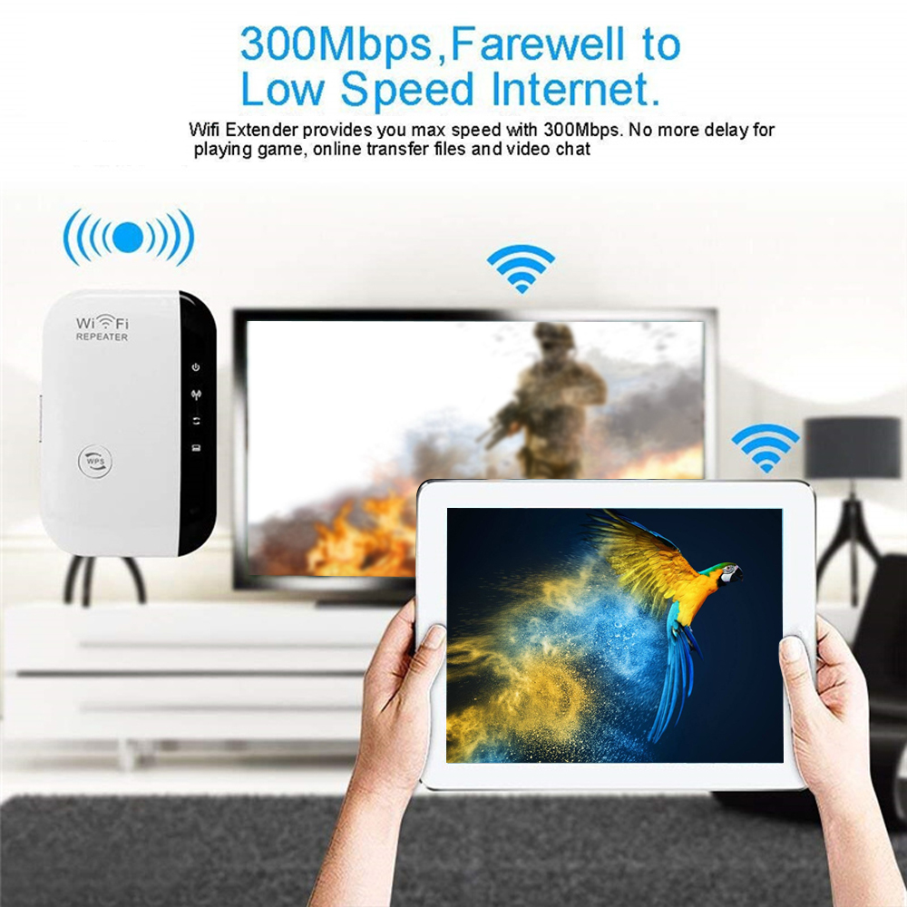 Wireless WiFi Repeater Wifi Extender 300Mbps WiFi Amplifier 802.11N Wi Fi Booster Long Range Repiter Wi-fi Repeater Access Point