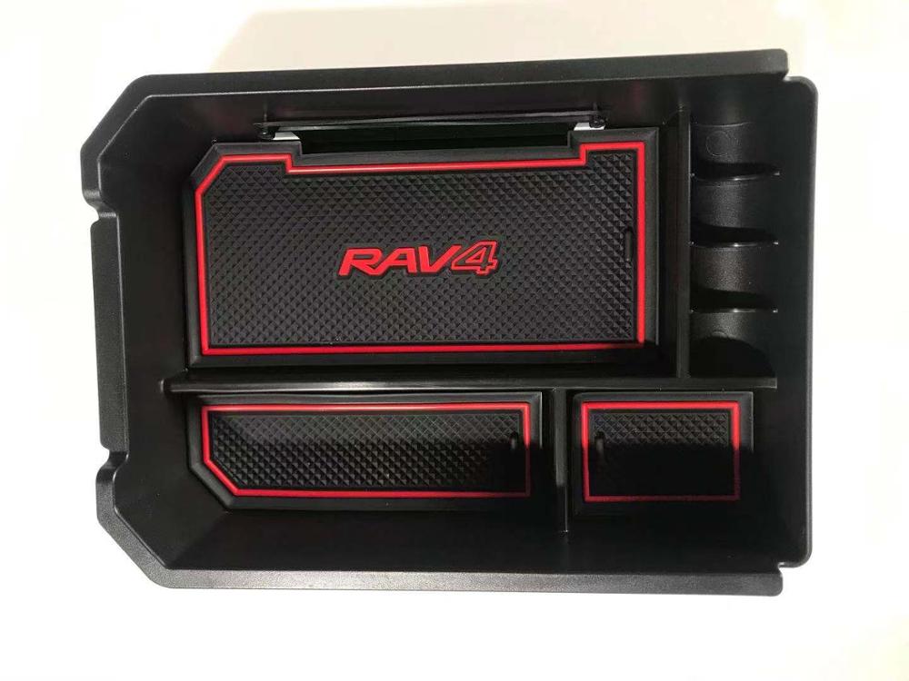 Auto armrest storage box for Toyota RAV4 2014 2015 2016 2017,car styling