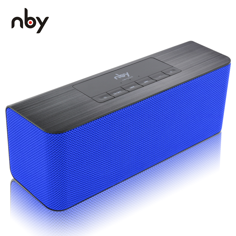 NBY 5540 Bluetooth Speaker Portable Wireless Speaker High-definition Dual Speakers with Mic TF Card Loudspeakers MP3 Player