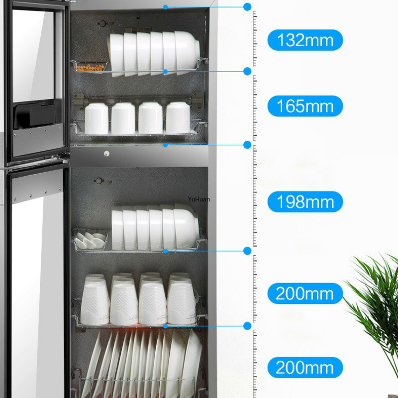Disinfection Cabinet Household Freestanding Floor Type High-temperature 130L Kitchen Disinfection Bowl Chopsticks Cabinet