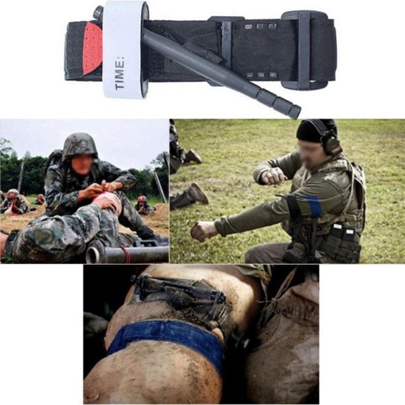 Outdoor emergency tourniquet military tourniquet Tactical emergency buckle tourniquet 65/75/95cm