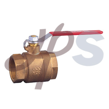 Bronze C83600 full port ball valve