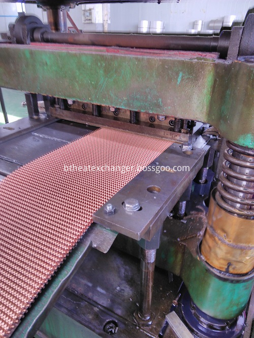 Copper Offset Fin
