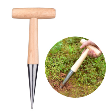 Hole Puncher Fertilization Seeder Sowing Seedling Gardening Tool Helper Inserting Soil Gardening Seeder