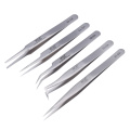 High Precision SA Series VETUS Tweezers Pinzas Stainless Steel Antimagnetic Anti Acid Tweezer SS-SA 00-SA 5B-SA 7-SA