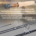 Maximumcatch Nano Nymph Fly Fishing Rod IM12 Graphite Carbon Fiber Fast Action With Cordura Tube 10FT #3 #4