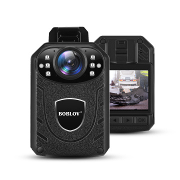 Boblov KJ21 Body Worn Camera HD 1296P DVR Video Recorder Security Cam 170 Degree IR Night Vision Mini Camcorders