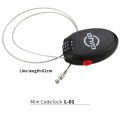 GIYO Multi Function Mini Cable Bicycle Lock Password Bike Lock Cycling Helmet Lock Anti Theft Code Padlock Lock For MTB Bicycle