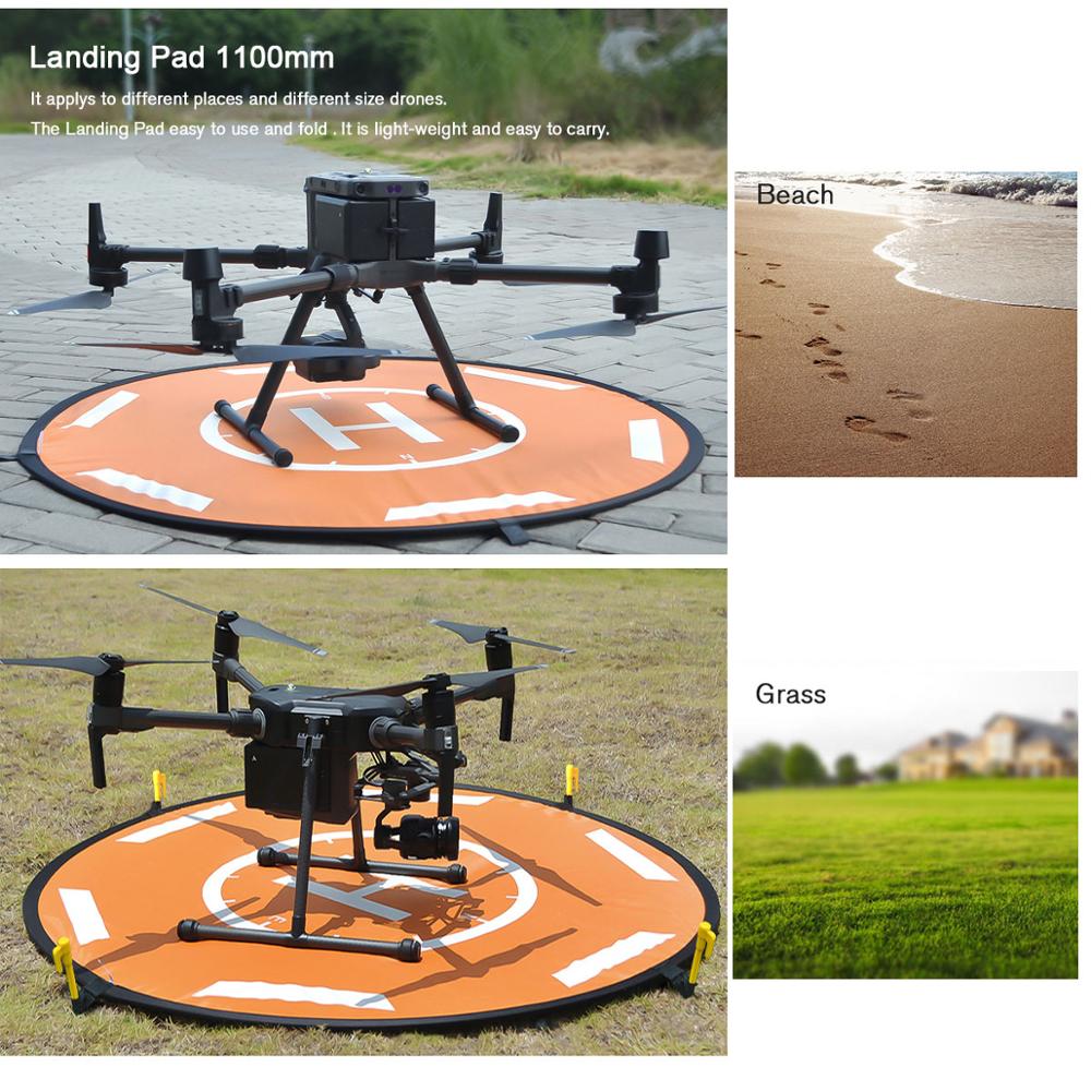 Drone Landing Pad 110CM 95CM Large Folding Landing Apron Waterproof For DJI Drone Phantom 2/3 Inspire 1/2 Matric Helicopter Quad