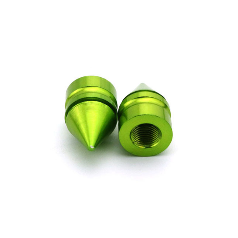green tire caps