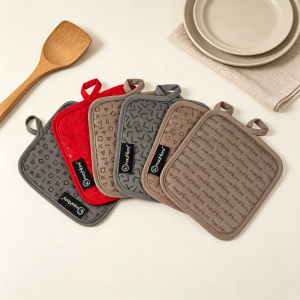 Cotton Silicone Non‑Slip Heat‑Resistant Pot Holder