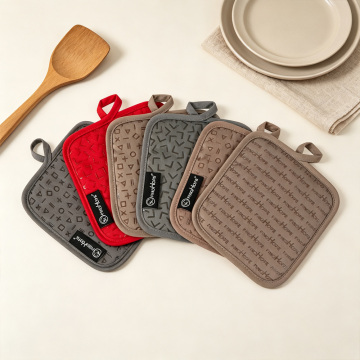 Cotton Silicone Non‑Slip Heat‑Resistant Pot Holder