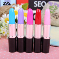 5 pcs/lot Novel Lipstick shape Ballpoint Pen For Writing School Supplies Office Accessories Stationary Kids Student Gift