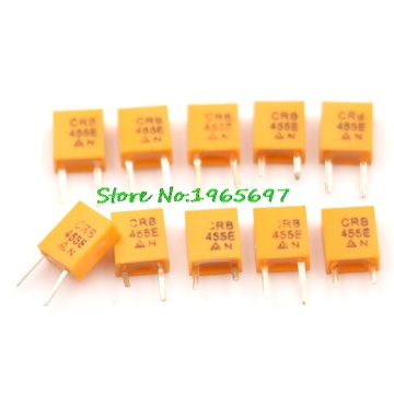 10pcs/lot 455E 455KHz 455K CERAMIC Crystal Oscillator DIP-2 In Stock