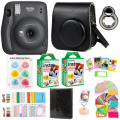 Fujifilm Instax Mini 11 Instant Camera With 40 Sheets Polaroid Mini Film Paper Camera Shoulder Strap Bag Accessories Bundle Kit