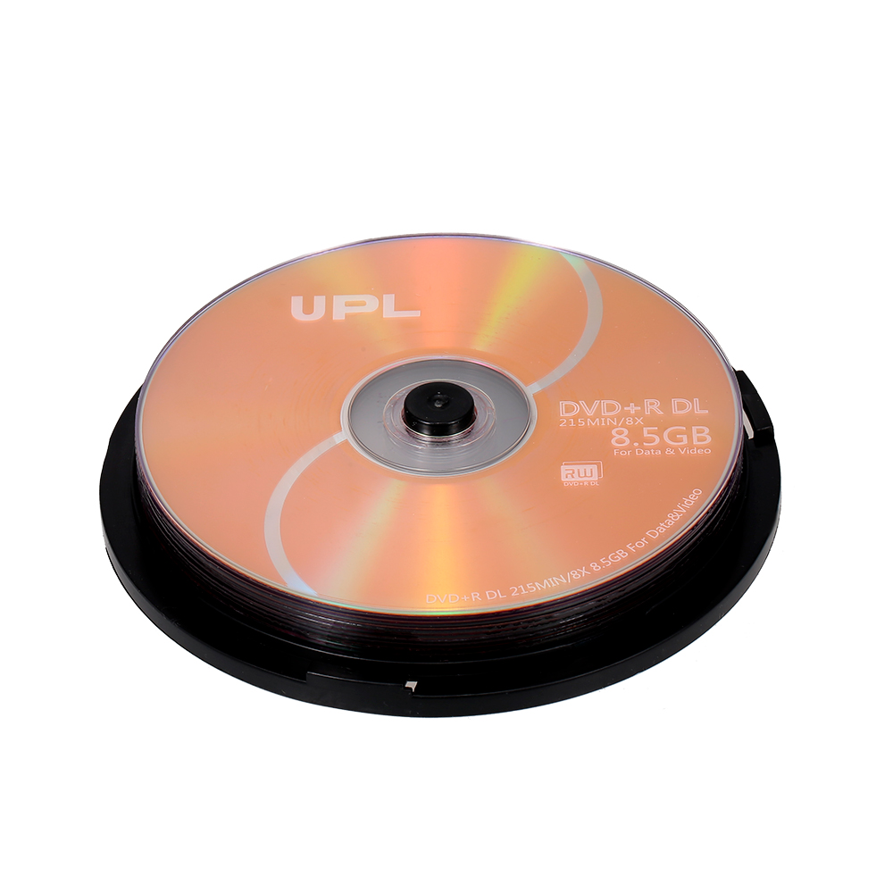 10PCS 215MIN 8X DVD+R DL 8.5GB Blank Disc DVD Disk For Data & Video Supports up to 8X DVD + R DL recording speeds
