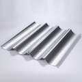 French Bread Baking Mold Carbon Steel 2/4 Groove Wave Baking Tray For Baguette Bake Mold Pan Tool