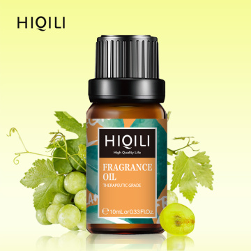 HIQILI White Musk Fragrance Oil 10ML Diffuser Aroma Essential Oil Coconut Vanilla Fresh Linen Gum Strawberry Mango Sea Breeze