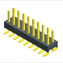 2.2x3.0x2.3mm Male Pin Header Connector Dual Row SMT Vertical