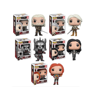 Funko pop The Witcher 3 - Wild Hunt: #149 Geralt #151 Eredin #150 Ciri Action Figure Vinyl Toys