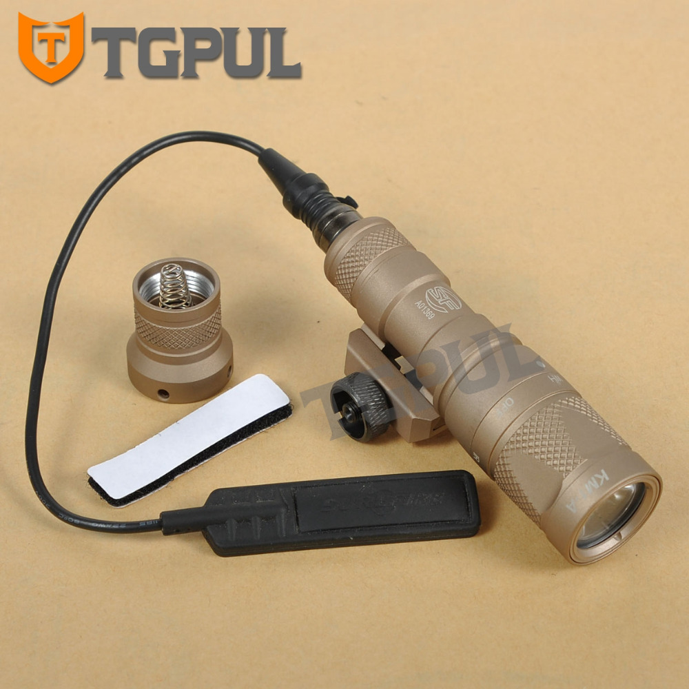 TGPUL M300 M300V Tactical Flashlight Gun Weapon Light Military Hunting Strobe Torch For 20mm Weaver Picatinny Rail AR15