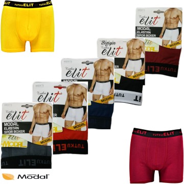 1 Pcs-6 Pcs Men's Modal Fabric Boxer Bamboo Boxer Lycra Boxer Quality Underwear Cotton Boxer Male Boxer High Quality
