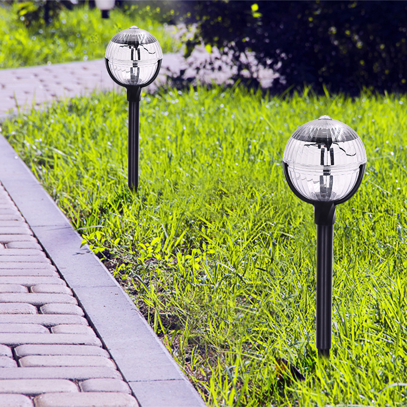 2018 New Solar Ground Lights 7 Color Changing Solar Power Buried Light Ground Lamp IP65 Waterproof Path Decoration Lighting