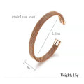 OUFEI Cuff Bracelet For Women Barbed Wire Stainless Steel Bracelet Summer Jewelry Accessories Mass Effect Free Shipping