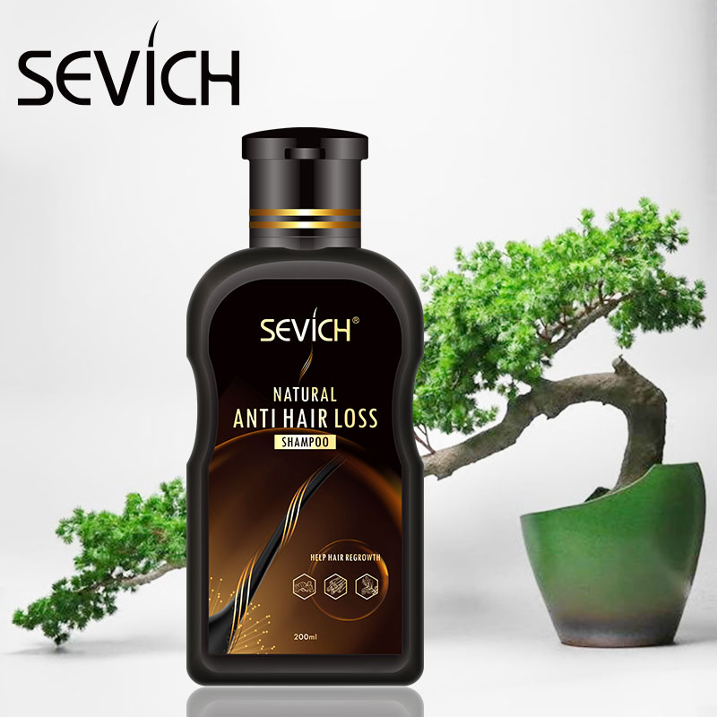 Natural Anti Hair Loss Products Shampoo Hair Regrowth Shampoo Treatment cream Chinese Herbal Hair Serum growth sevich 200 ml