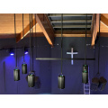 RGB&white color changing led pendant church house lighting