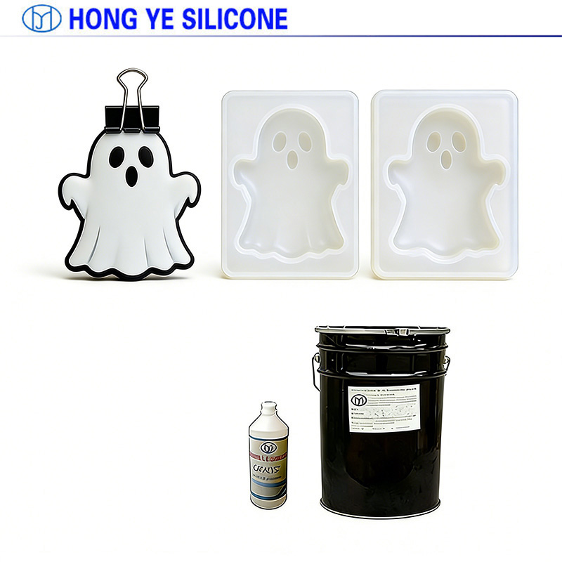 Condensation curing silicone mold rubber