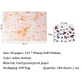100Pcs/Set Candy Wrappers Baking Packaging Wrapping Paper Christmas Wedding Birthday Party Waxed Paper Bags Bakeware^1