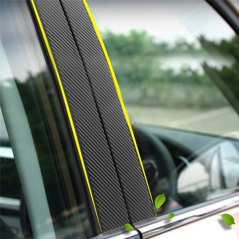 Car Accessories 3D Carbon Fiber Film Sticker Body Film Car Decoration Stickers 3D Texture Car Styling Ornaments Auto Products