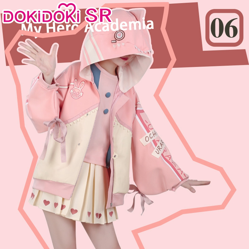 DokiDoki-SR Anime My Hero Academia Cosplay OCHACO URARAKA Doujin Women Boku No Hero Academia Cosplay Costume OCHACO URARAKA