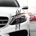 Car Styling Ghost Claw Scratch Stripe Marks Headlight Decal Vinyl Decal Auto Body Decorative Stickers PVC Carving Vinyl Decal