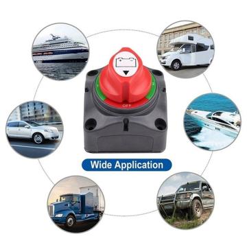 Car Boat Truck Vehicles Battery Isolator Disconnect Power Cut Off Kill Switch Battery Disconnect Switch Light Weight Car Accesso