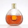 High end clear cognac brandy bottle for sale