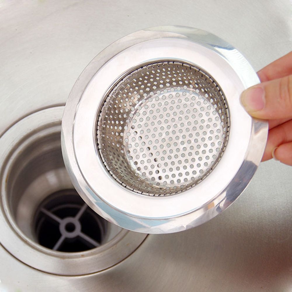 Kitchen Bathroom Sink Strainers Stopper Stainless Steel Basket Drain Protector Hair Catcher Waste Plug Sink Filter Hardware