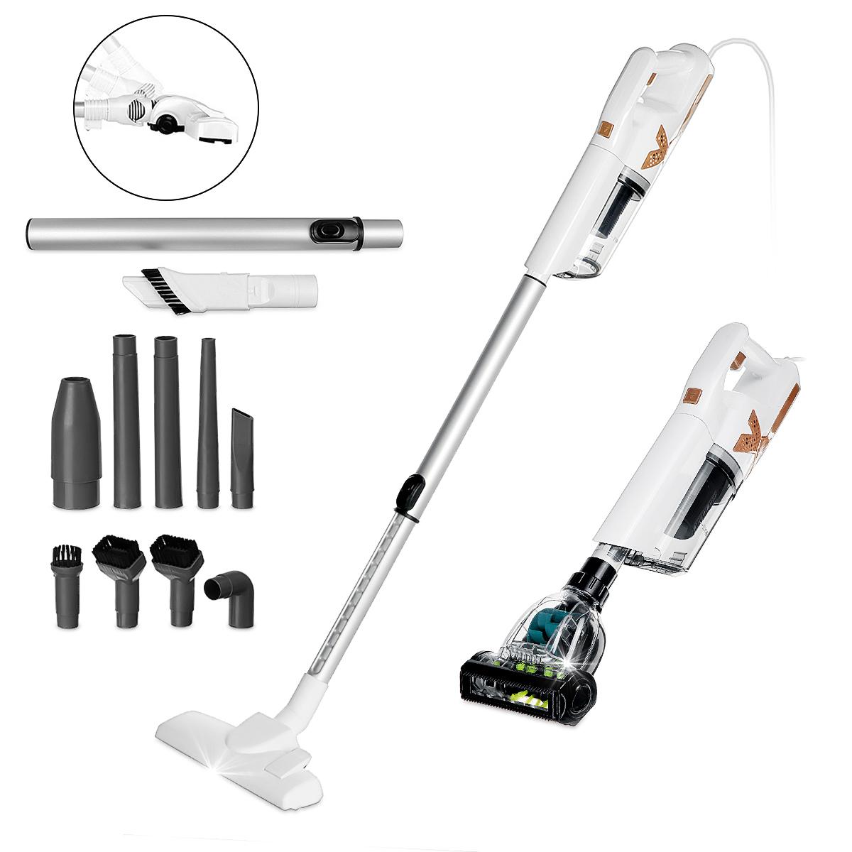 14000PA 100-240V 700W Handheld Vacuum Cleaner Corded Stick Household Vacuum Cleaner with HEPA Filter for Home Hard Floor Car Pet