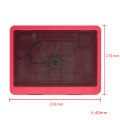 Ultra Thin Laptop Cooling Pad Adjustable Stand Notebook Ventilation Fan USB Computer Bracket Cooler