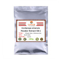 100-1000g Pure Cordyceps sinensis Powder Extract 50:1,Cordyceps,aweto,Chinese caterpillar fungus, winterworm summerherb Powder