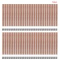 50pcs Wooden Wick Candle Core Sustainer Tab DIY for Candles Making Soy Wax Parffi 13/12.5/8mm