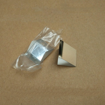 Right Angle External Reflecting Triangular Prism 20*20*20mm Inclined Plane Aluminized Optical Element K9 Total Reflection Prism