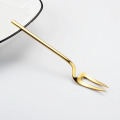 gold fork